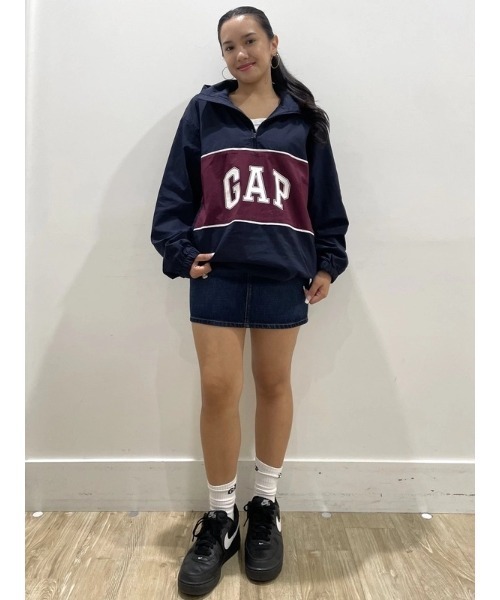 GAP(ギャップ)の「リラックスフィット GAPロゴ アノラックジャケット(その他アウター・メンズ・ネイビー/ブラック・XL/L/M/S/XS)」の18枚目の写真