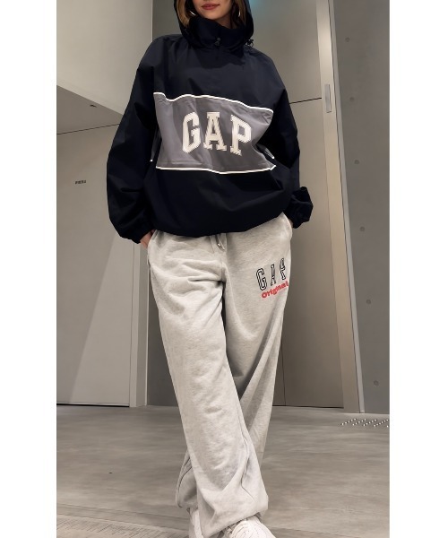 GAP(ギャップ)の「リラックスフィット GAPロゴ アノラックジャケット(その他アウター・メンズ・ネイビー/ブラック・XL/L/M/S/XS)」の13枚目の写真