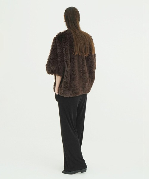 CLANE（クラネ）の「BRIGHT JERSEY PANTS（その他パンツ・レディース・ベージュ/ブラック/アイボリー・0/1/2）」の17枚目の写真