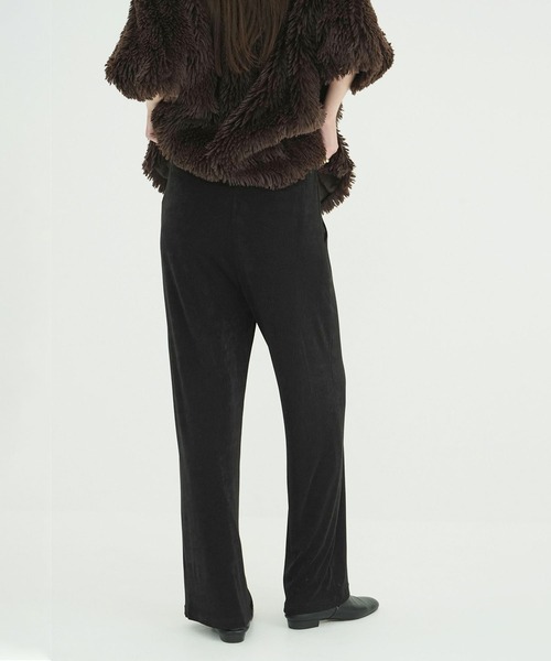 CLANE（クラネ）の「BRIGHT JERSEY PANTS（その他パンツ・レディース・ベージュ/ブラック/アイボリー・0/1/2）」の21枚目の写真