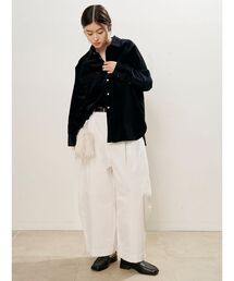 コクーンワイドチノパンツ
