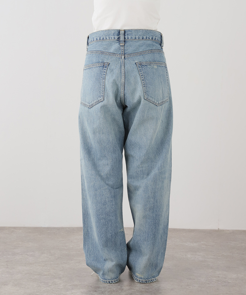 JOURNAL STANDARD LUXE(ジャーナルスタンダード ラックス)の「12OZ クラッシュダメージデニム(デニムパンツ・レディース・ブルー・SMALL/MEDIUM/LARGE)」の6枚目の写真