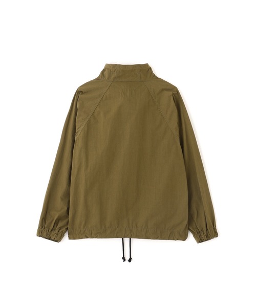 MHL.（エムエイチエル）の「COTTON NYLON PLAINWEAVE（ブルゾン・メンズ・ダークグレー/カーキ・MEDIUM/SMALL/LARGE）」の9枚目の写真