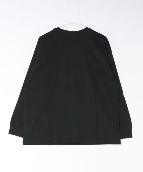 itto...(イット)の「フォトプリントロンT/ロゴT/カットソー(Tシャツ/カットソー・レディース・オフホワイト/チャコール/ブラック・M)」の4枚目の写真