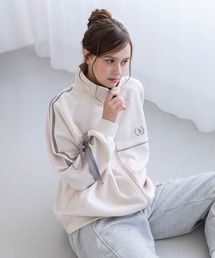 【U.S. POLO ASSN.】clear 別注 袖リボンライントラックジャケット