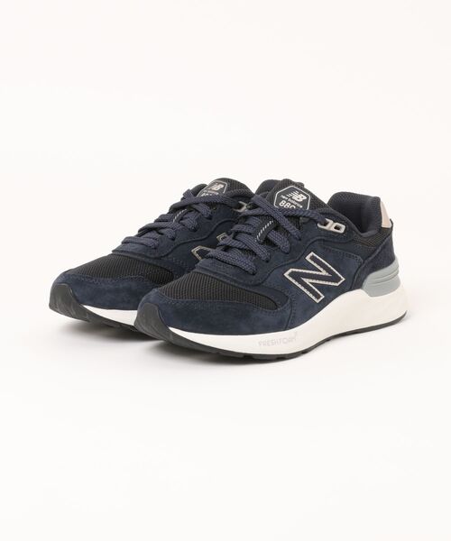 NEW BALANCE(ニューバランス)の「【New Balance/ニューバランス】NB W880 D 4AJ(スニーカー・レディース・ネイビー・23.5cm/24.0cm/24.5cm/23.0cm)」の1枚目の写真