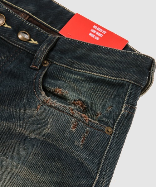 DIESEL（ディーゼル）の「ウィメンズ デニムパンツ 1996 D-SIRE-YU-U（デニムパンツ・レディース・インディゴブルー・23inch/25inch/24inch/26inch/27inch）」の9枚目の写真