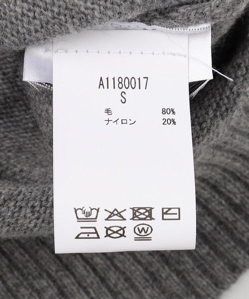 GANNI(ガニー)の「GANNI/ガニー Graphic Wool Vest Flowers/グラフィック ウール ベスト フラワーズ/A1180017(ベスト・レディース・グレー・SMALL)」の6枚目の写真