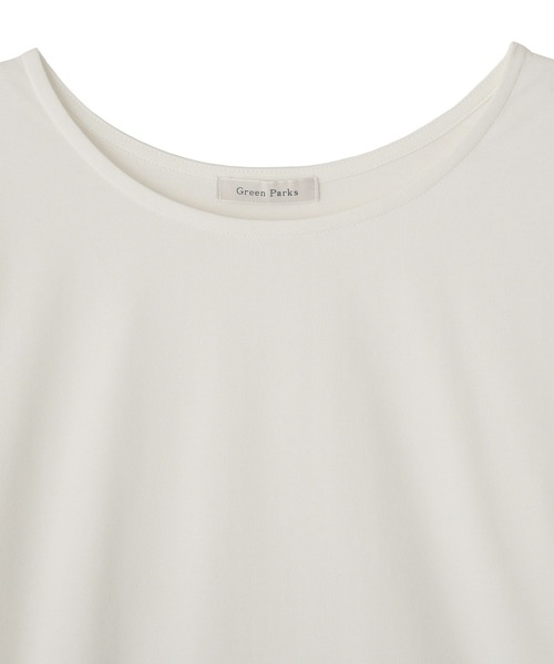 Green Parks(グリーンパークス)の「【WEB限定】裾フレアホワイトインナーⅡ(Tシャツ/カットソー・レディース・オフホワイト・FREE)」の15枚目の写真