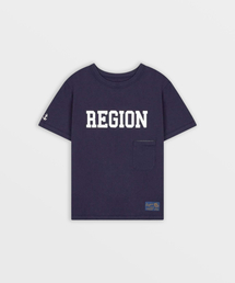 1/2 リージョン モーターズ クラブ ポケットTシャツ (ネイビー)