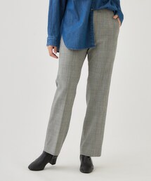 【新作!褒められパンツ/洗濯機OK】すっきりストレートパンツ