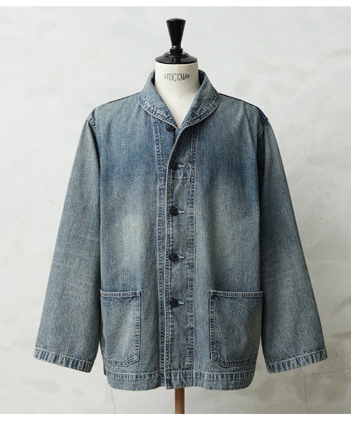 WAIPER.inc 米軍 1940's U.S.NAVY M-43 デニムショールカラー