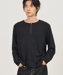 HUKE クロップドロングスリーブ (BLACK)