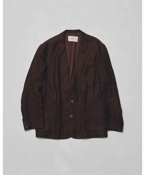 TODAYFUL（トゥデイフル）の「Boyfriend Linen Jacket（テーラードジャケット・レディース・ブラック/ベージュ/チョコ・36inch/38inch）」の7枚目の写真
