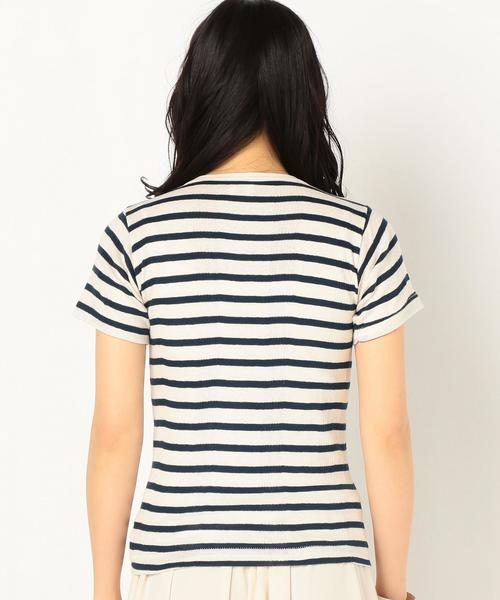 MILLER（ミラー）の「millerショートスリーブTシャツ/EBC miller SSL T◆（Tシャツ/カットソー・レディース・オフホワイト/グレー・FREE）」の3枚目の写真