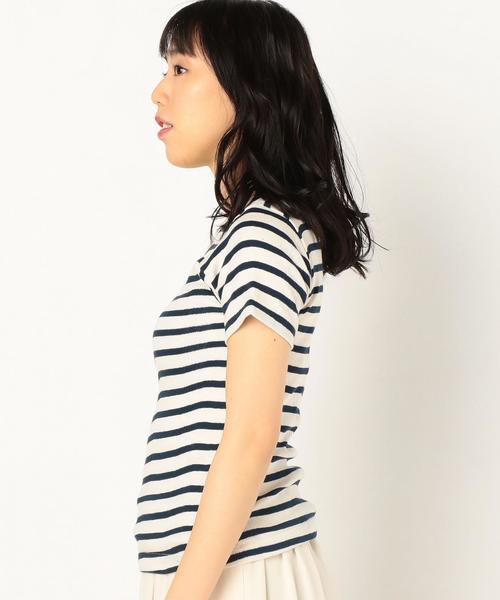 MILLER（ミラー）の「millerショートスリーブTシャツ/EBC miller SSL T◆（Tシャツ/カットソー・レディース・オフホワイト/グレー・FREE）」の5枚目の写真