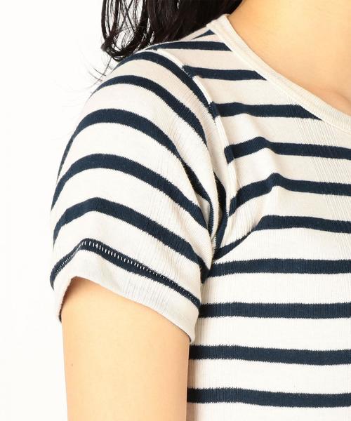 MILLER（ミラー）の「millerショートスリーブTシャツ/EBC miller SSL T◆（Tシャツ/カットソー・レディース・オフホワイト/グレー・FREE）」の8枚目の写真