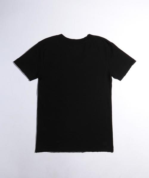 FREESEAM（フリーシーム）の「＜Freeseam＞ VN SSL CUTOFF T/Tシャツ◆（Tシャツ/カットソー・メンズ・ホワイト/ブラック・M(2)/L(3)/S(1)）」の6枚目の写真