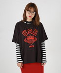 MOUSSY(マウジー)の「トップス(Tシャツ/カットソー)」