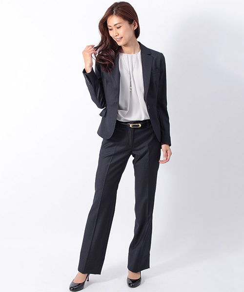 The Suit Company ザ スーツカンパニー の ウールサキソニー ピンストライプ柄ジャケット Fabric By Reda テーラードジャケット Wear