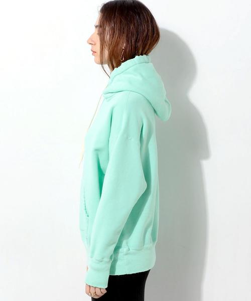 UNITED ARROWS（ユナイテッドアローズ）の「【別注】＜FILL THE BILL(フィル ザ ビル)＞ スウェット パーカー（パーカー・レディース・ライトピンク/イエロー/ライム・FREE）」の22枚目の写真