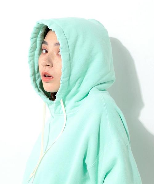 UNITED ARROWS（ユナイテッドアローズ）の「【別注】＜FILL THE BILL(フィル ザ ビル)＞ スウェット パーカー（パーカー・レディース・ライトピンク/イエロー/ライム・FREE）」の18枚目の写真