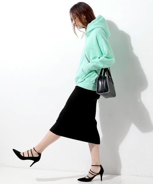 UNITED ARROWS（ユナイテッドアローズ）の「【別注】＜FILL THE BILL(フィル ザ ビル)＞ スウェット パーカー（パーカー・レディース・ライトピンク/イエロー/ライム・FREE）」の9枚目の写真