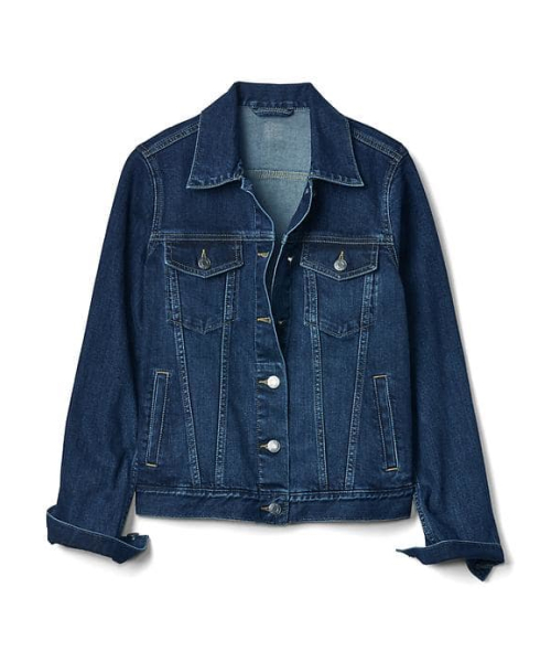 GAP(ギャップ)の「Gap アイコニック デニムジャケット(デニムジャケット・レディース・インディゴブルー・XS/M/XXS/S/L)」の5枚目の写真