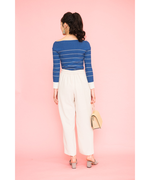 DOLLUPOOPS（ドールアップウップス）の「<doll up oops> レースUP　ワイドパンツ（その他パンツ・レディース・ピンク/ベージュ/ブラック・38）」の5枚目の写真