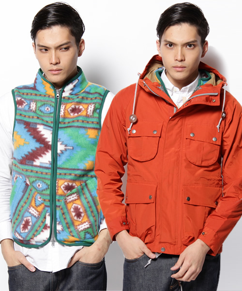 WEGO(ウィゴー)の「6040クロスマウンテンPK(マウンテンパーカー・メンズ・ブラック/ベージュ/ネイビー/レッド/ロイヤルブルー/オレンジ・MEDIUM/LARGE)」の6枚目の写真