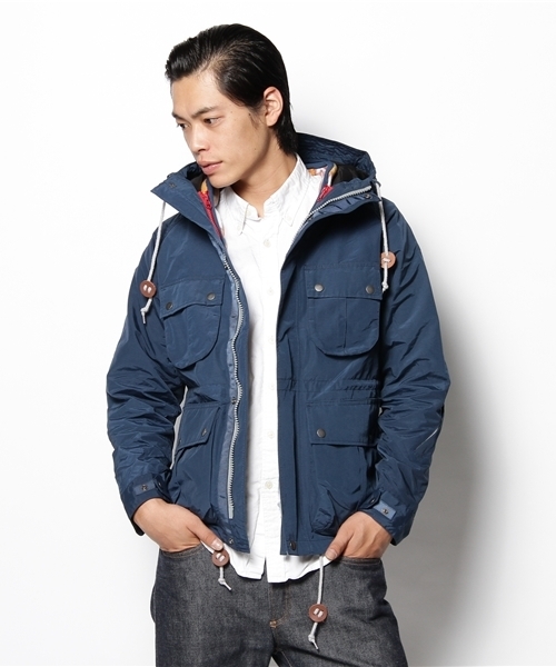 WEGO(ウィゴー)の「6040クロスマウンテンPK(マウンテンパーカー・メンズ・ブラック/ベージュ/ネイビー/レッド/ロイヤルブルー/オレンジ・MEDIUM/LARGE)」の10枚目の写真