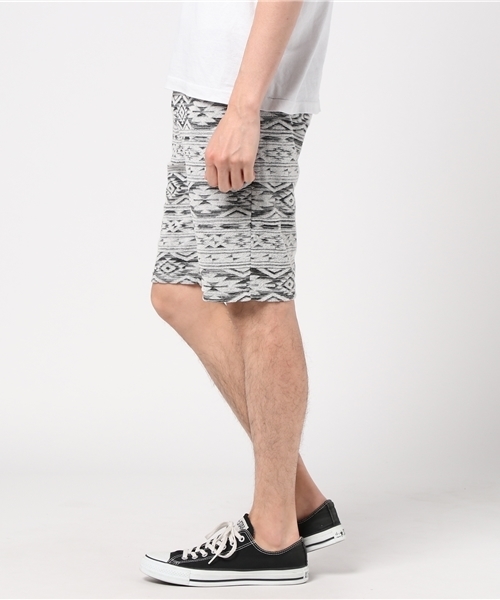 VENCEEXCHANGE（ヴァンスエクスチェンジ）の「オルテガパイルジャガードショートパンツ             （その他パンツ・メンズ・ネイビー/アッシュグレー・LARGE/MEDIUM）」の10枚目の写真