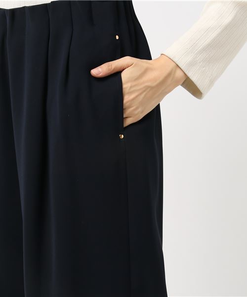 un dix cors(アンディコール)の「キャタピラーダブルクロスパンツ(その他パンツ・レディース・ネイビー/キャメル/カーキ・36/38)」の7枚目の写真