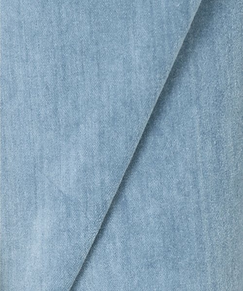 SLOBE IENA(スローブイエナ)の「LE DENIM ベルベットスカート◆(スカート・レディース・ネイビー/ブルー・36/38/40)」の10枚目の写真