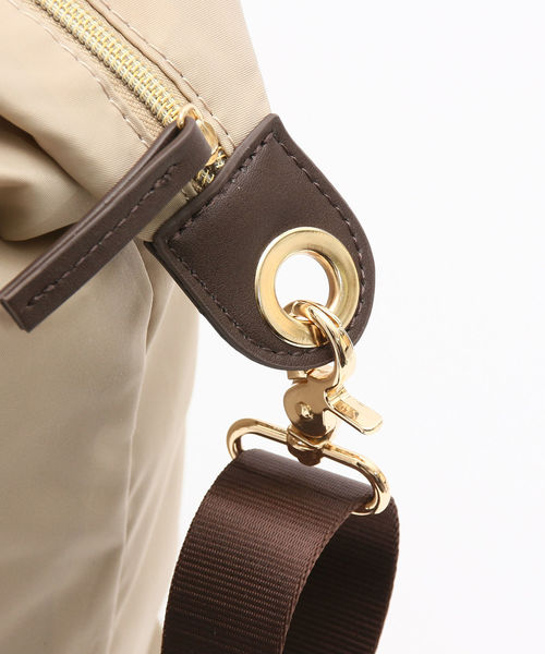 Afternoon Tea(アフタヌーンティー)の「はっ水ナイロンツイルトートバッグ(トートバッグ・レディース・ベージュ・ONE SIZE)」の5枚目の写真