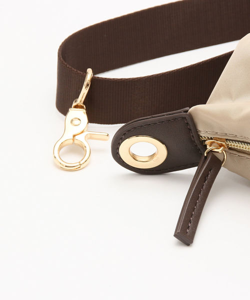 Afternoon Tea(アフタヌーンティー)の「はっ水ナイロンツイルトートバッグ(トートバッグ・レディース・ベージュ・ONE SIZE)」の6枚目の写真