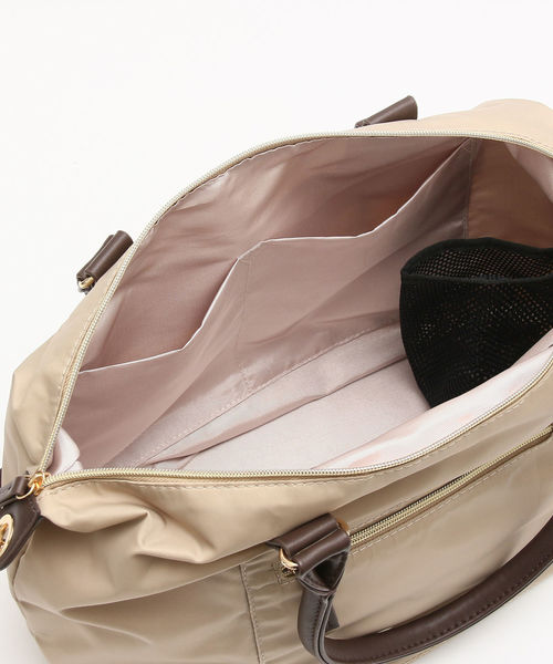 Afternoon Tea(アフタヌーンティー)の「はっ水ナイロンツイルトートバッグ(トートバッグ・レディース・ベージュ・ONE SIZE)」の11枚目の写真