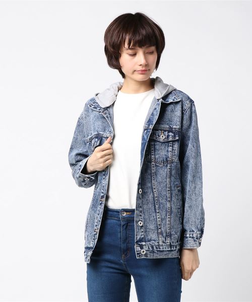 VENCEEXCHANGE（ヴァンスエクスチェンジ）の「フード付きビッグGジャン