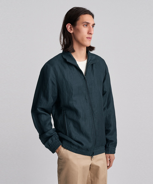 Saturdays NYC(サタデーズ ニューヨークシティ )の「Everett Track Jacket(ブルゾン・メンズ・ベージュ/ネイビー・L/M/S/X-SMALL/X-LARGE)」の9枚目の写真