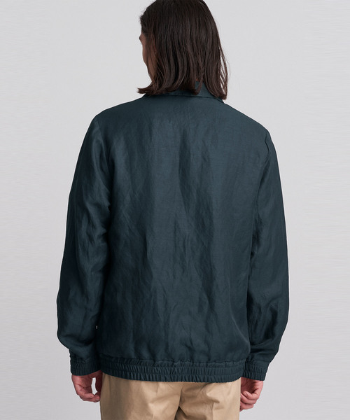 Saturdays NYC(サタデーズ ニューヨークシティ )の「Everett Track Jacket(ブルゾン・メンズ・ベージュ/ネイビー・L/M/S/X-SMALL/X-LARGE)」の10枚目の写真