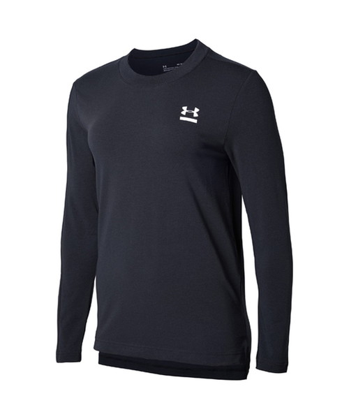 UNDER ARMOUR（アンダーアーマー）の「アンダーアーマー 長袖Tシャツ 1320627（Tシャツ/カットソー・レディース・ブラック/グレー・L/LL/M/S）」の2枚目の写真