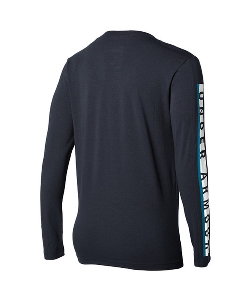 UNDER ARMOUR（アンダーアーマー）の「アンダーアーマー 長袖Tシャツ 1320627（Tシャツ/カットソー・レディース・ブラック/グレー・L/LL/M/S）」の5枚目の写真