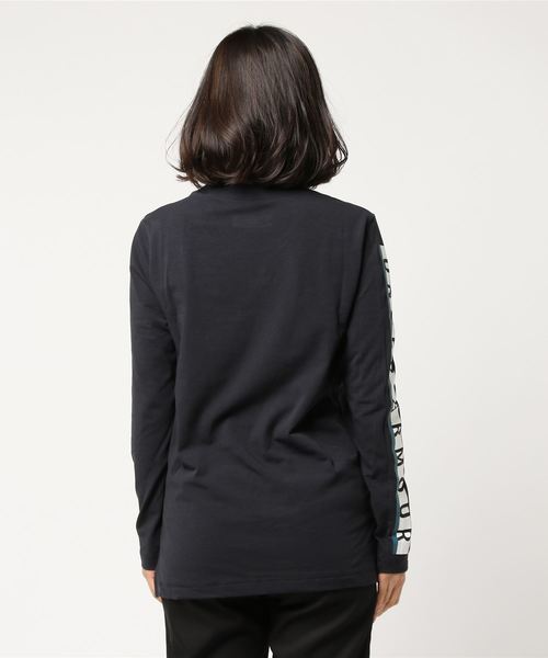 UNDER ARMOUR（アンダーアーマー）の「アンダーアーマー 長袖Tシャツ 1320627（Tシャツ/カットソー・レディース・ブラック/グレー・L/LL/M/S）」の4枚目の写真