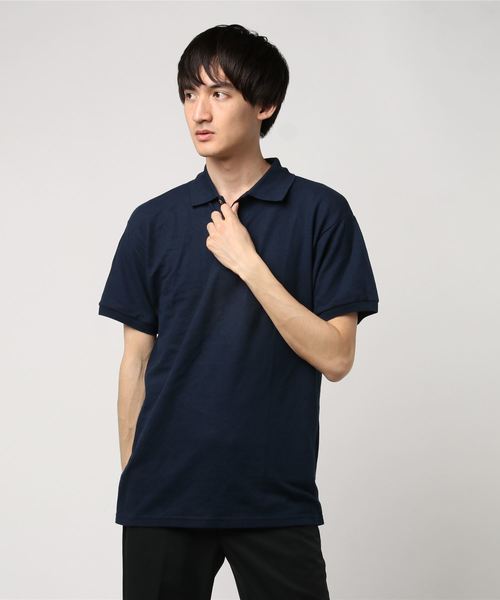 GILDAN（ギルダン）の「GILDAN/ギルダン　6.5オンス ウルトラコットンカノコポロ（ポロシャツ・メンズ・ロイヤルブルー/グリーン/レッド/ネイビー/パープル/ブラック/ホワイト・SMALL/MEDIUM）」の13枚目の写真