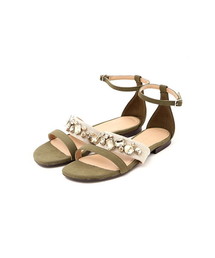 JILL STUART | ◆ビジューフラットサンダル(パンプス)