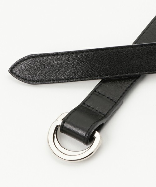 STUDIOUS（ステュディオス）の「【STUDIOUS】ダブルソフトDカンベルト（ベルト・レディース・ブラック/ベージュ/マルチ/パープル/ピンク/ブラウン/オリーブ/バーガンディー・FREE）」の10枚目の写真