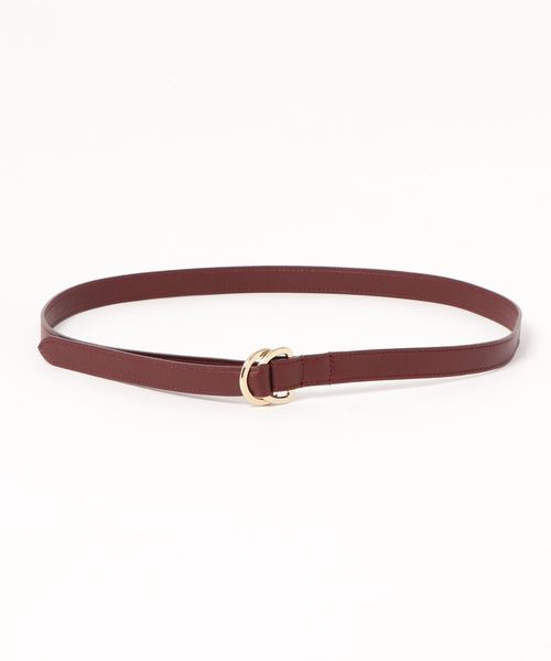 STUDIOUS（ステュディオス）の「【STUDIOUS】ダブルソフトDカンベルト（ベルト・レディース・ブラック/ベージュ/マルチ/パープル/ピンク/ブラウン/オリーブ/バーガンディー・FREE）」の7枚目の写真