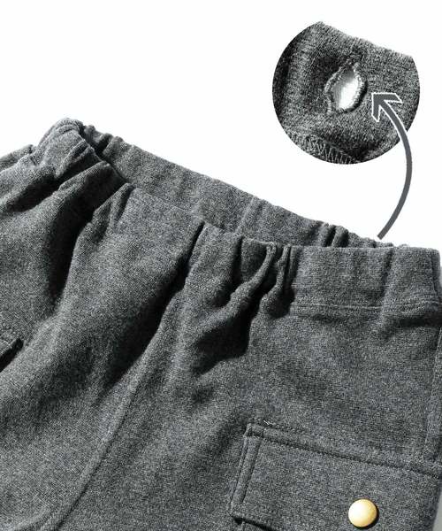 devirock(デビロック)の「上質ストレッチカーゴパンツ ロングパンツ(その他パンツ・キッズ・ヘザーチャコール/パープル系その他/カーキ/ネイビー/ブラック・140cm/150cm/160cm/100cm/110cm/120cm/130cm/95cm/80cm/90cm)」の17枚目の写真