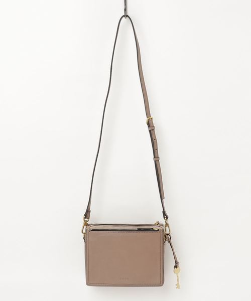 FOSSIL（フォッシル）の「CAMPBELL CROSSBODY　ZB7592(2)（ショルダーバッグ・レディース・ライトブルー/グレー系その他/ブラウン系その他/ブルー系その他・FREE）」の12枚目の写真