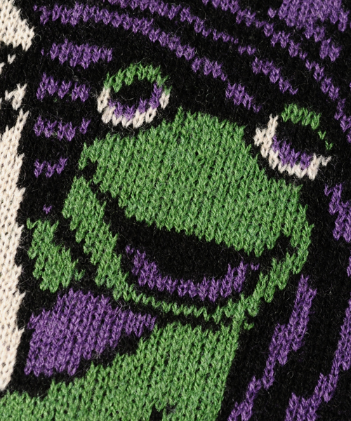 Candy Stripper（キャンディストリッパー）の「TAKE IT EASY ニット（ニット/セーター・レディース・ブラック/ネイビー/グリーン/ベージュ・2）」の13枚目の写真